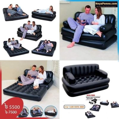 5 in 1 Sofa Bed With Air Pump